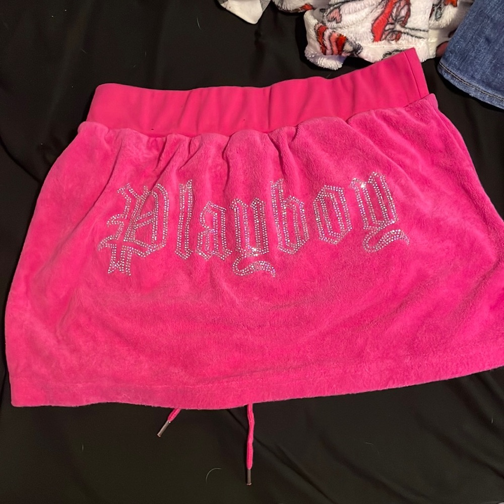 playboy mini skirt!